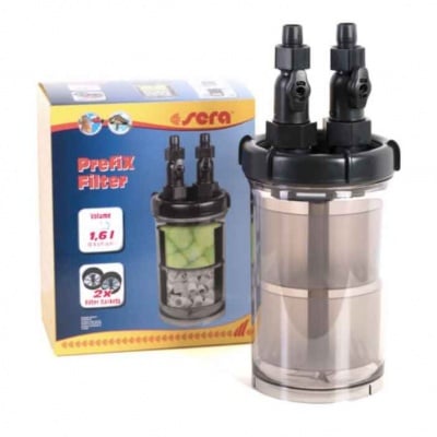 Sera, Prefix, предфилтър без мотор, с две филтърни кошници, 1.6 l