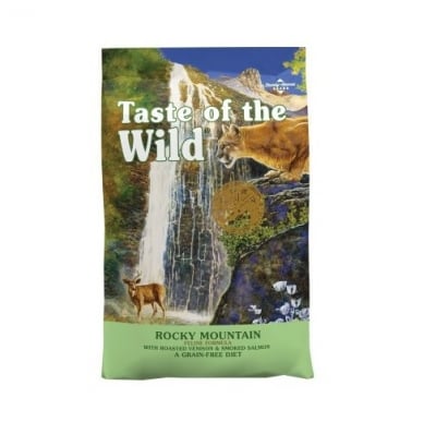 Taste of the Wild, Храна за котка, С печен елен и пушена сьомга, 6.6кг