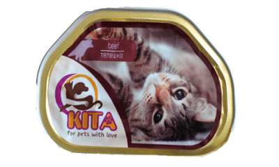 Пастет за коте с телешко месо