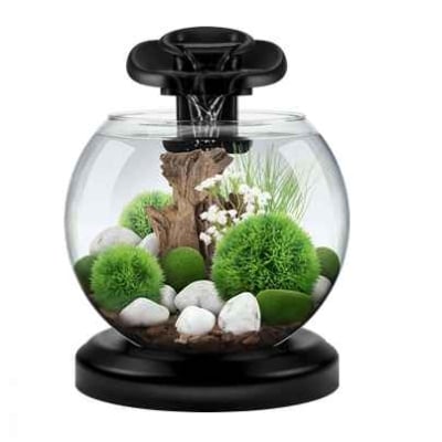 Tetra Cascade Duo waterfall Globe, Бетариум, Черен, 6.5л