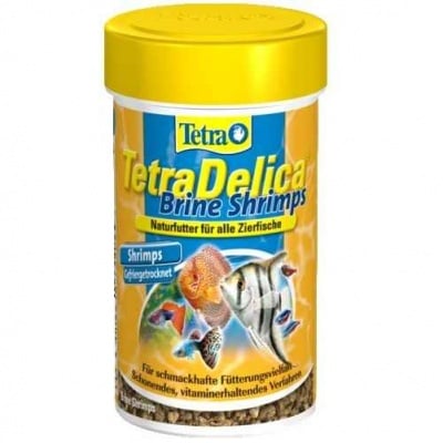 Tetra Delica, храна за тропически риби, с морски скариди, 100мл