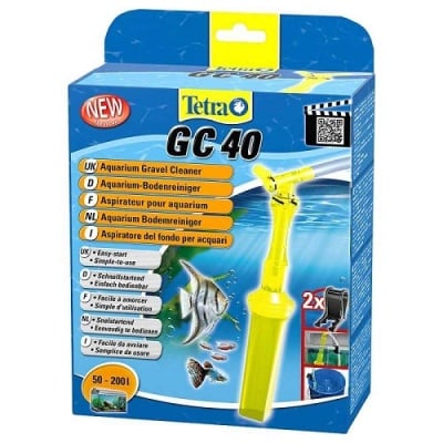 Tetratec GC 40, Уред за почистване на дъно, за аквариуми до 200л