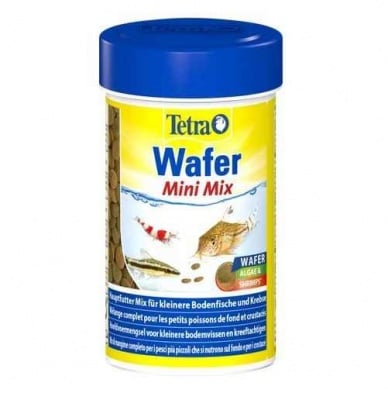 Tetra Waher Mini Mix, храна за дънни рибки и ракообразни, 100мл