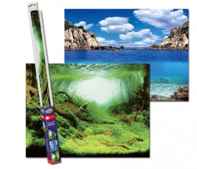 "PLANTS/OCEAN" - Гръб за аквариум - три размера