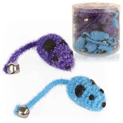 Tommi Mice Panic, Играчка за коте мишка, 4,5см, 1бр