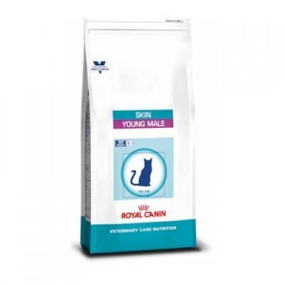 Royal Canin Skin Young Male /за кастрирани мъжки котки от 1 до 7години, предразположени към кожни заболявания/-0.4кг; 1,500 кг