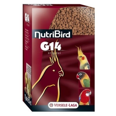 "NutriBird G14 Original" - Пълноценна екструдирана храна за средни папагали