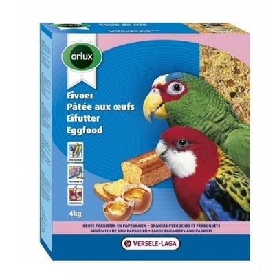 Versele-Laga Orlux Eggfood Dry Parrots & Large Parakeets /суха яйчна храна за средни и големи папагали/-4кг