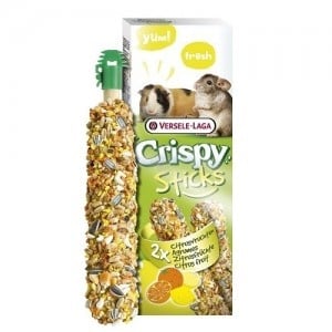 Versele-Laga Sticks Guinea Pigs&Chinchillas Citrus Fruit /крекер за морски свинчета и чинчили с цитрус 2бр/-110гр