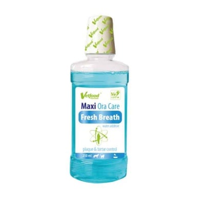 Vetfood, Maxi OraCare Fresh Breath, срещу плака и лош дъх, 250мл