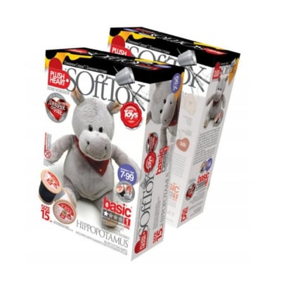 Креативен комплект уший си сам играчка PLUSH HEART «Hippopotamus»