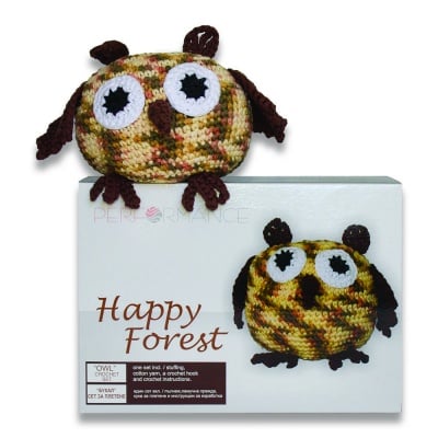 Креативен комплект за плетене, Бухал
