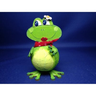 Креативен комплект Жаба с връзка, дърво, 160 mm