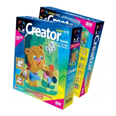 Креативен комплект Creator «Bear with a flower&a butterfly»