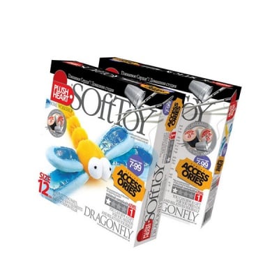 Креативен комплект PLUSH HEART «Dragonfly»