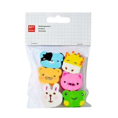 Комплект гумички Rico Design, Глави на животни