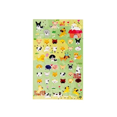 Стикер 3D самозалепящ, КУЧЕНЦА