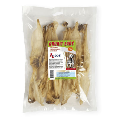 Antos лакомства за кучета, заешки уши, 100 г