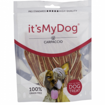 It`s My Dog лакомство за кучета, ленти с карпачо, 85 г