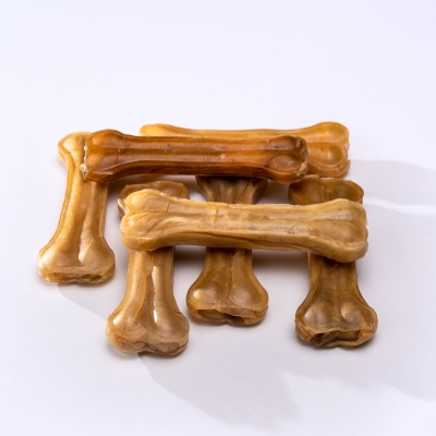 anipro кокал от телешка кожа 12.5 см, 40 - 45 г / 20 бр в опаковка