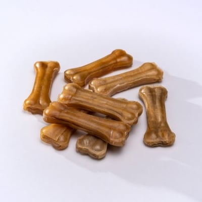 Anipro, кокал от телешка кожа 16 см, 60 - 65 г, 20 бр./пакет