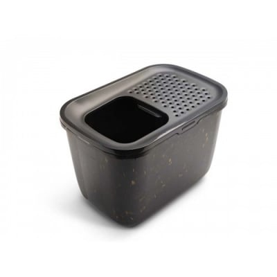 Savic Hop In котешка тоалетна черен мрамор 58.5 х 39 х 39.5 см