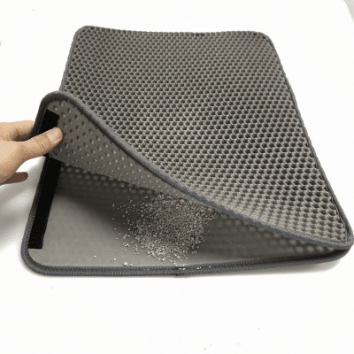 Linda Clean Paws - килимче за котки за почистване на лапичките при излизане от тоалетната, 40x55 см