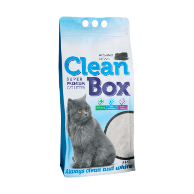 Clean Box Super Premium Котешка постелка 5л активен въглен / 3 бр. СТЕК