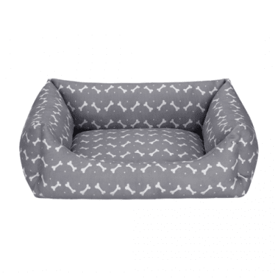 Pet Comfort легло за куче Uniform, сиво-бяло, S, 60х50 см