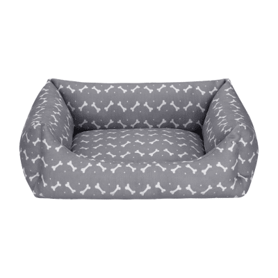 Pet Comfort - Комфортно легло за домашни любимци Uniform, сиво-бяло, размер XS / 50х40 см