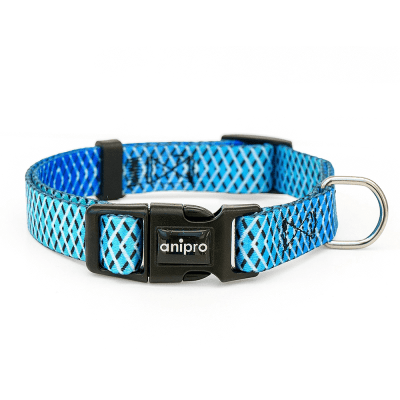 аnipro Soft Touch Let's go нашийник лента 10мм/20-35см с черна тока