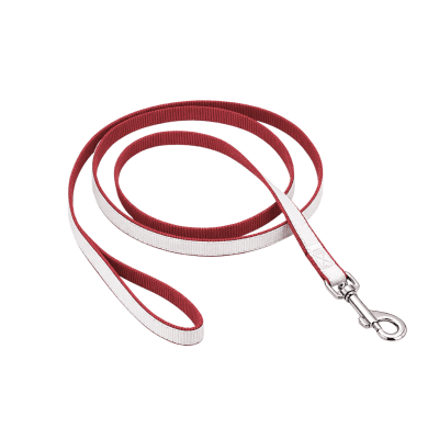 anipro повод лента с коприна 1.5/120 бяло/червено