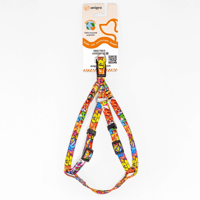 аnipro Soft Touch Dog of the city нагръдник лента 20мм/40-55см с черна тока