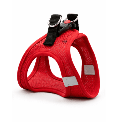 anipro нагръдник полиестер, червен, размер XS