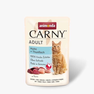 Carny Adult пауч с пиле и риба тон, 85 г
