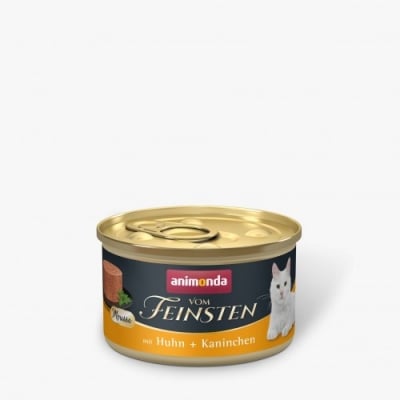 Vom Feinsten Cat Мус с пиле и заешко 85г