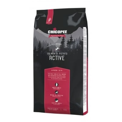Chicopee Dog Holistic Active сьомга и картофи 12 кг