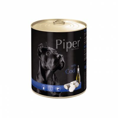 Piper® Adult - консерва за кучета с риба треска, 800 гр.