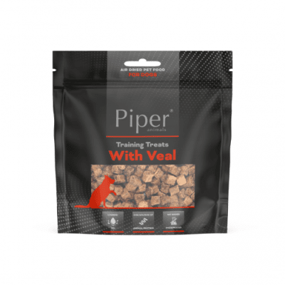 Piper Training Treats Veal натурални лакомства за кучета с телешко, подходящи за обучение, 130 г