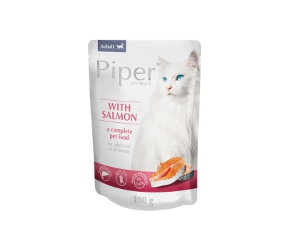Piper Cat 100гр сьомга / 10 бр.  СТЕК