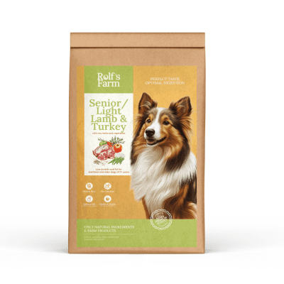 Rolf’s Farm Senior/Light Lamb&Turkey - храна за кучета с агнешко и пуйка, 3 кг