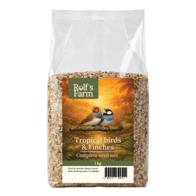 Rolf's Farm Tropical Birds & Finches - пълноценна храна за тропически папагали микс, 1 кг