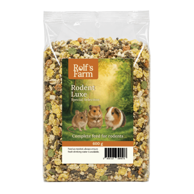 Rolf's Farm Rodent Mix Luxe - пълноценна премиум храна за гризачи микс, 600 г