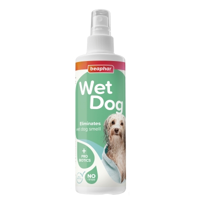 Beaphar Beaphar Wet Dog спрей за кучета, за неутрализиране на миризмата на „мокро куче“ и други неприятни миризми