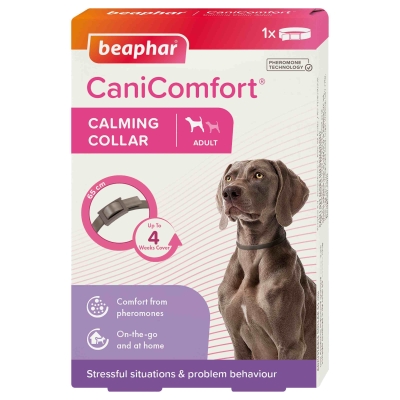 Успокояващ нашийник с феромони за кучета Beaphar CaniComfort Calming Collar