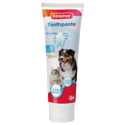 Паста за зъби против кариес, плака и за свеж дъх от Beaphar, Холандия