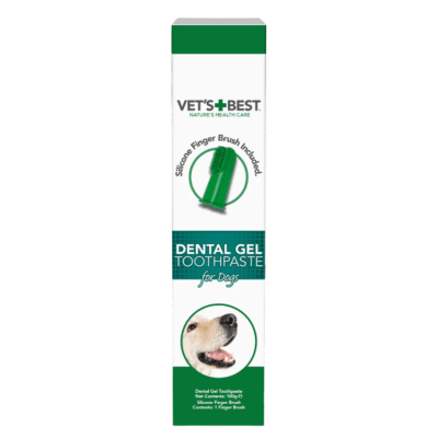 Vet`s Best Dental gel, гел за зъби за кучета, с масло от нийм, грейпфрут, Алое, 100гр