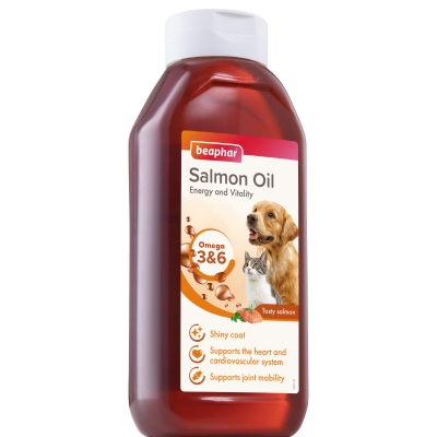 Salmon Oil - Масло от сьомга за здрава и лъскава козина