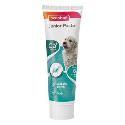 Beaphar Duo Active Junior Paste - мултивитаминна паста за подрастващи кученца, 100гр
