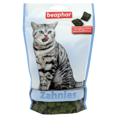 Beaphar Zahnies - дентални хапки коте - 150 гр